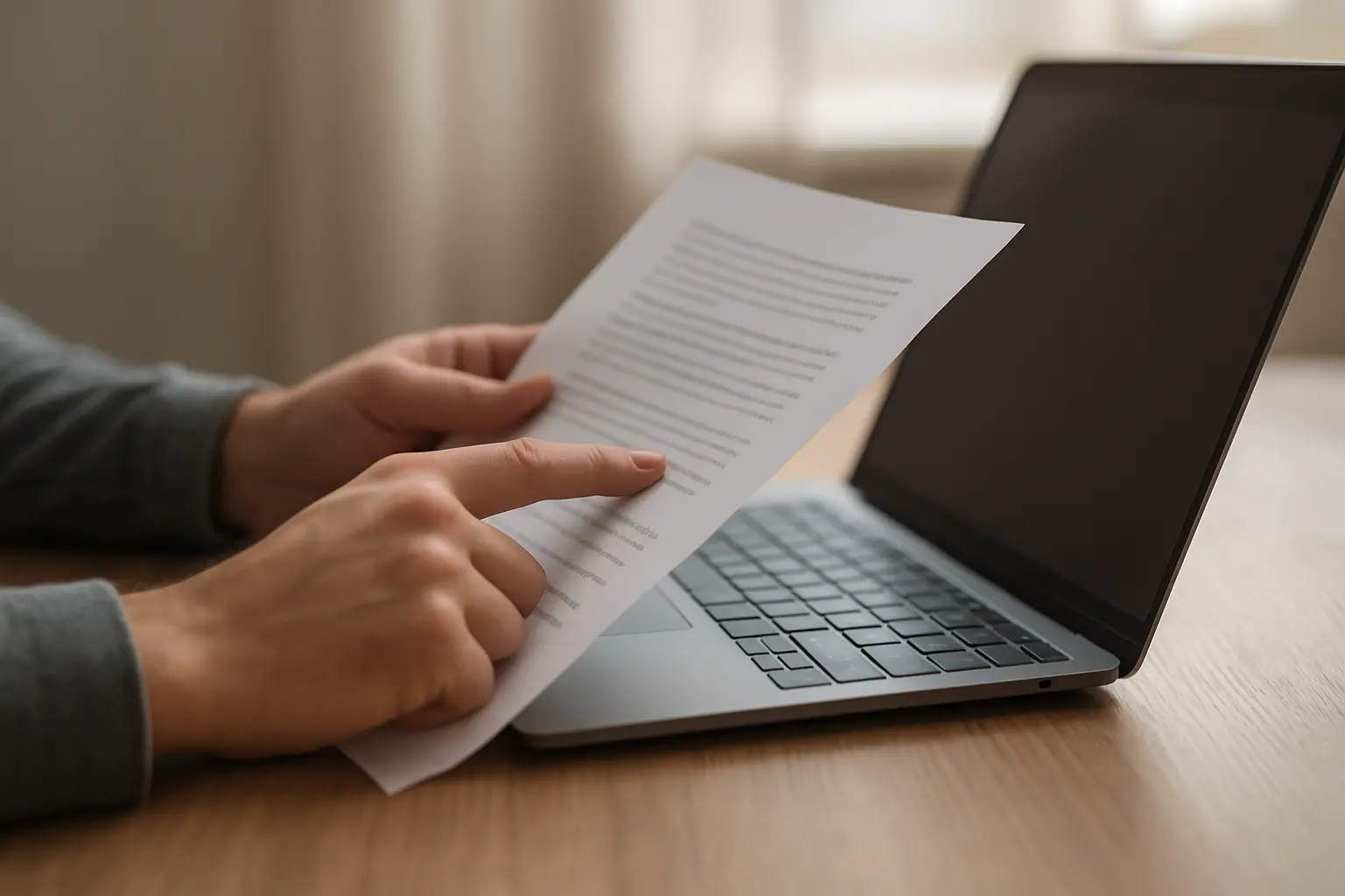 Checking a machine-generated reference against the source by hand