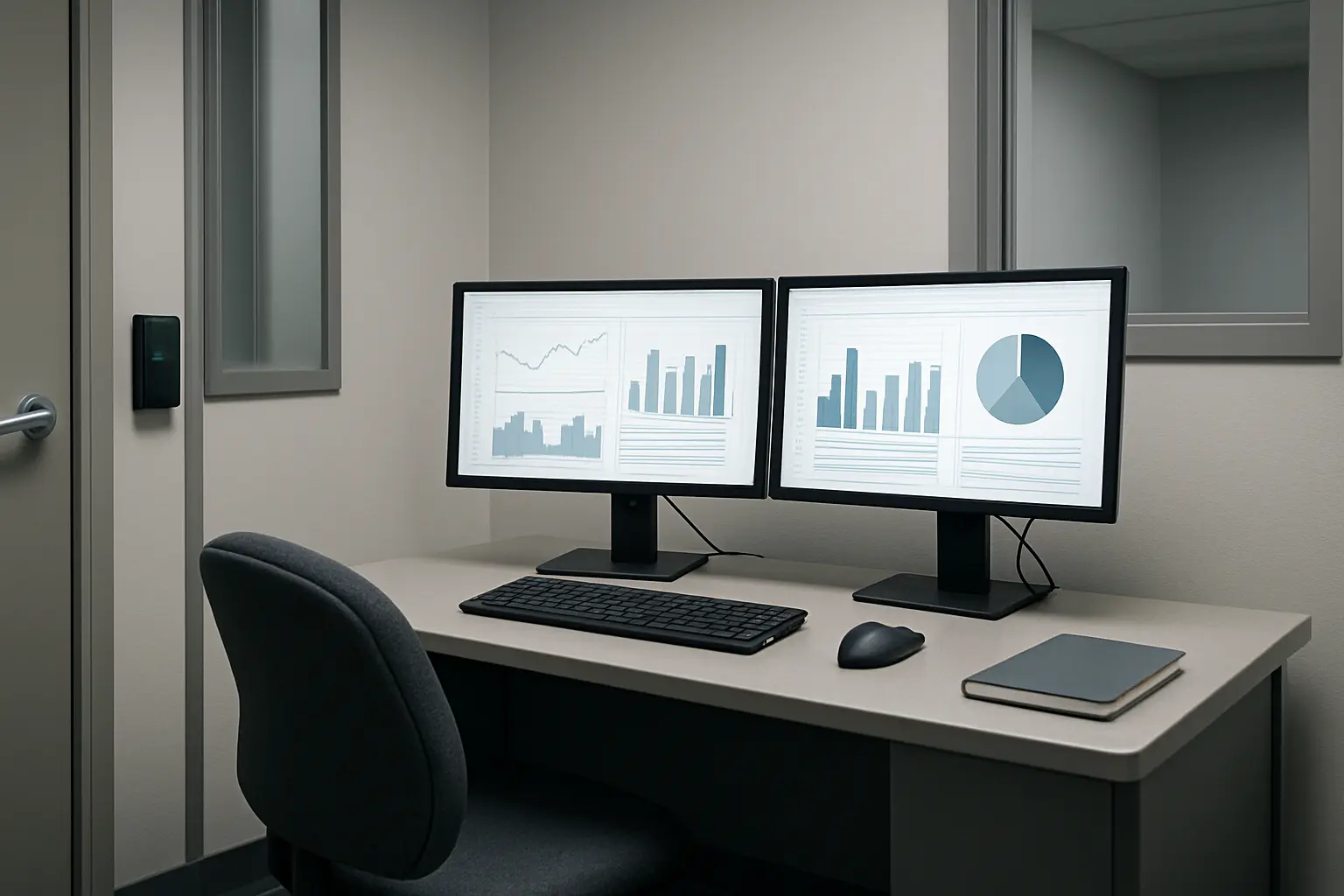 Secure research data workstation on a university campus