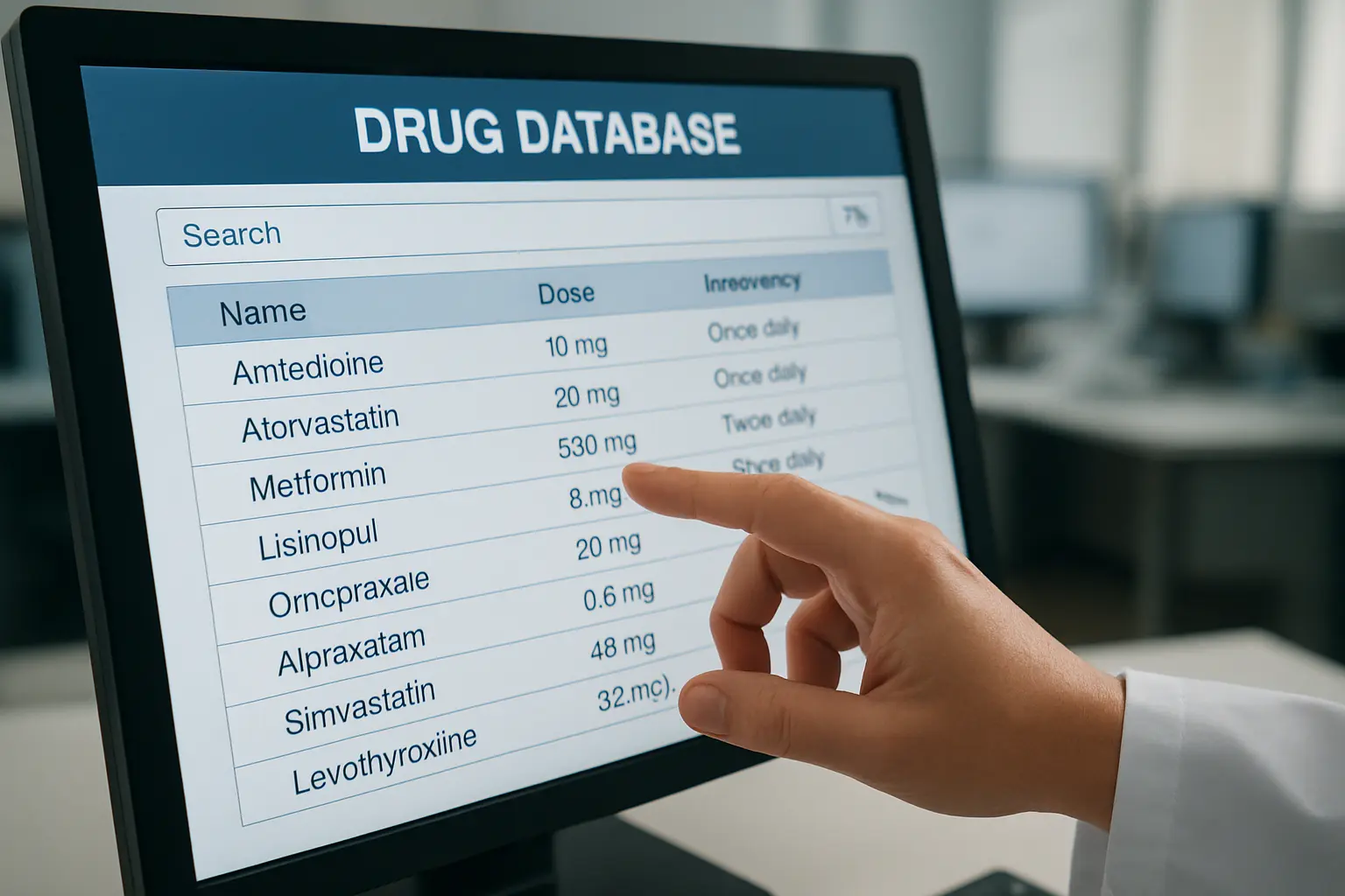 Searching a national drug product database for a medication's Canadian regulatory status
