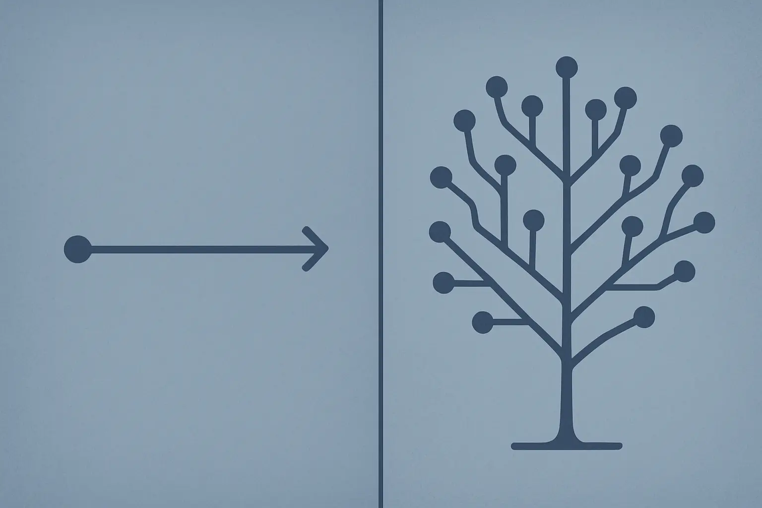 A split diagram comparing a simple interpretable model against a complex black-box model, representing a data science thesis on readmission prediction